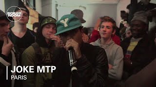 Joke MTP Boiler Room Paris Live Freestyle