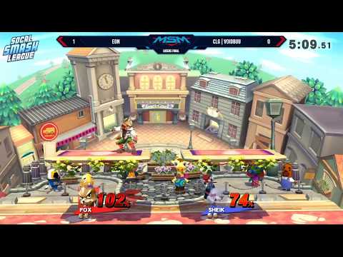 MSM 165 - Eon (Fox) Vs. CLG | VoiD (Sheik) Losers Finals - Smash 4