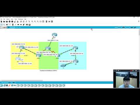 [CCNA 3]PT 10.2.4.4 Packet Tracer - Troubleshoot Multiarea OSPFv3 (ver.KOR)