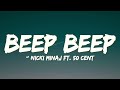 Nicki Minaj ft  50 Cent - Beep Beep (Lyrics)