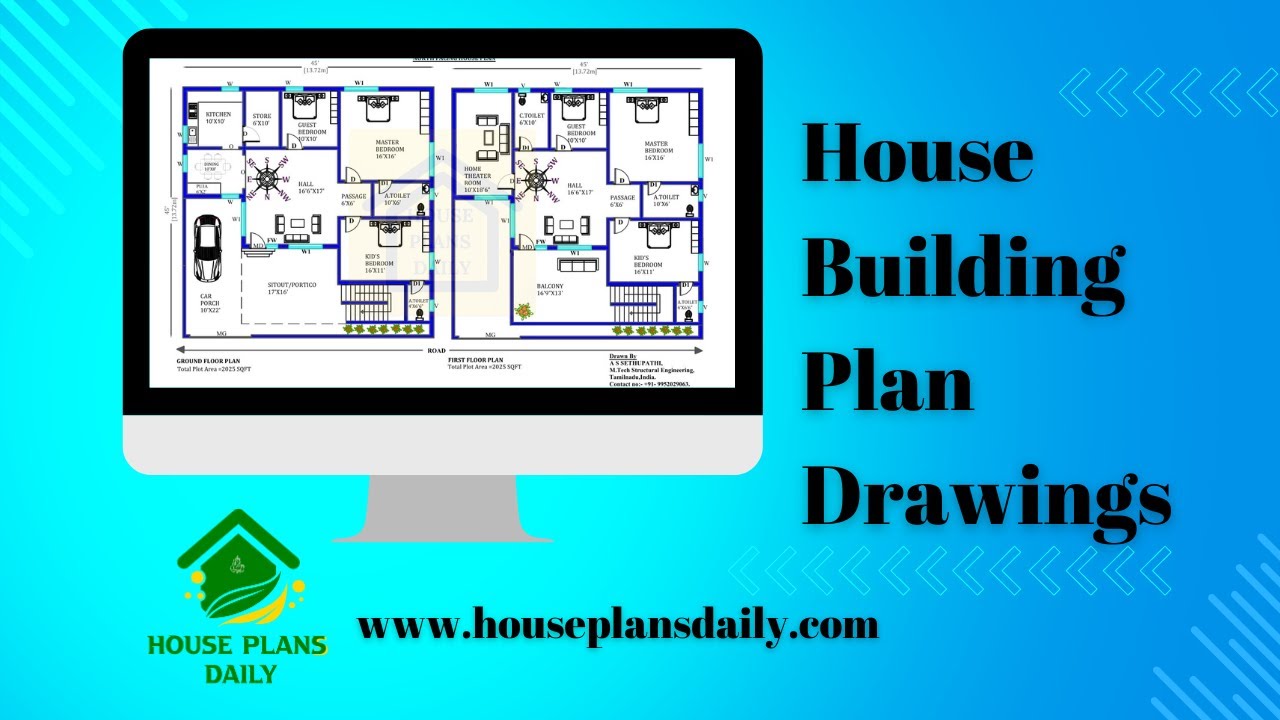 House Building Plan Drawings | House Plans Daily