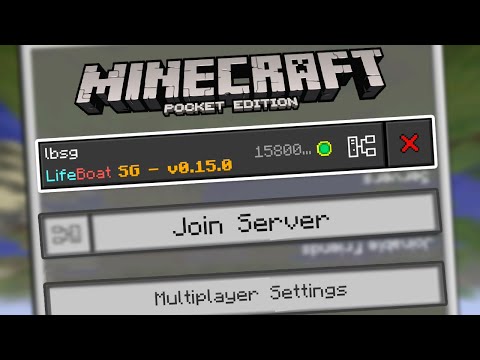 HOW TO JOIN MULTIPLAYER SERVERS in MCPE! - Minecraft Pocket Edition Tutorial (Fast & Easy)
