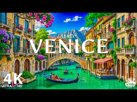 Venice 4K - Floating Palaces, Silent Canals & Timeless Romance of Italy’s Water City | 4K UHD