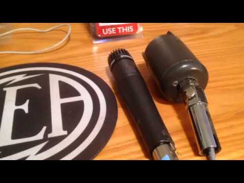 Western Electric 633 & Shure SM57 Comparison