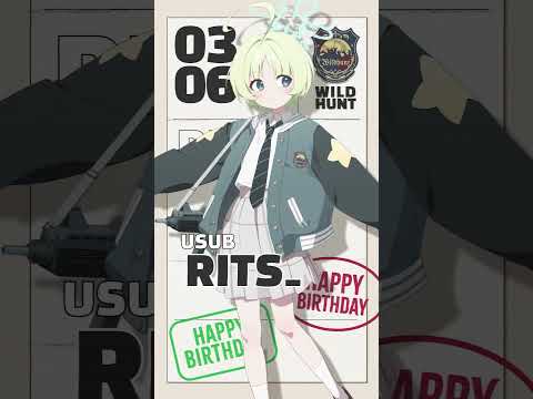 [Blue Archive] Happy Birthday! Ritsu