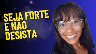 ESCUTE ESSA PALAVRA - SEJA FORTE E NÃO DESISTA. #sejaforteecorajoso #sejaforte #nãodesista