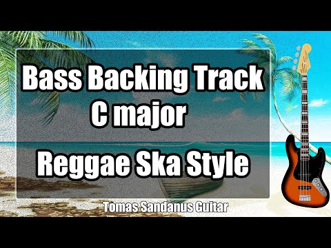 Bass Backing Track C major - Reggae Ska - NO BASS | ST 94