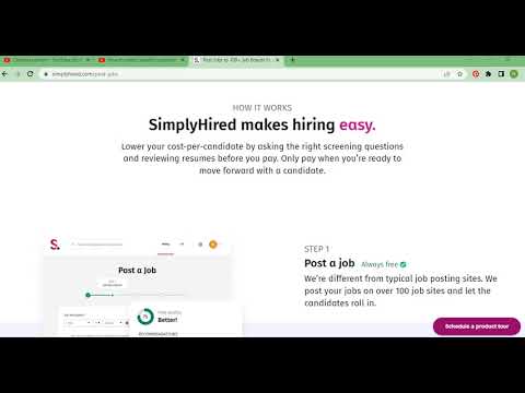 Simplyhired Freelance Job Website Tutorial