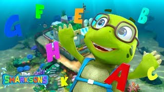 ABC Song SHARKSONS NEW! | Nursery Rhymes & Kids Songs! | Cartoons For Kids | The Sharksons ABC Song SHARKSONS NEW! | Nursery Rhymes & Kids Songs! | Cartoons For Kids | The Sharksons
