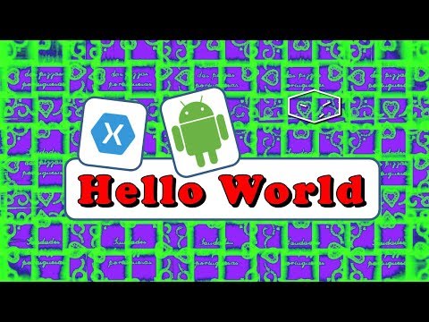 Xamarin Android HELLO WORLD