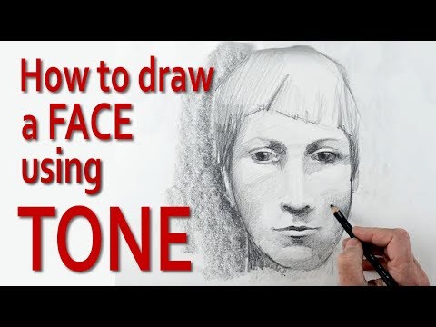 How to Draw a Face using Tone