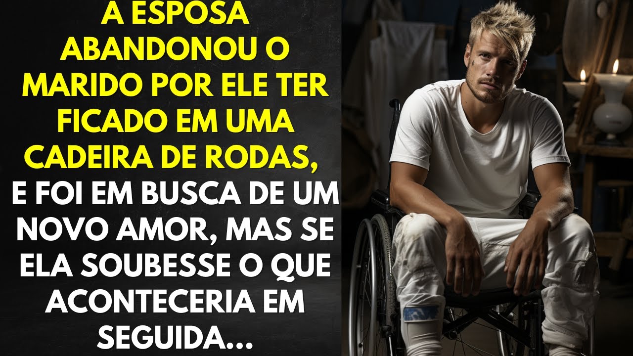 A esposa abandonou o marido por ele ter ficado em uma cadeira de rodas, e foi em busca de um...