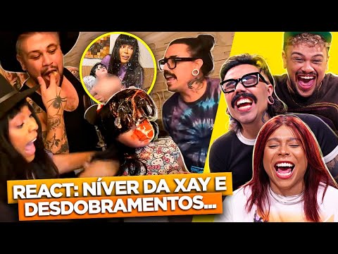 REAGINDO AO ICÔNICO 'ANIVERSÁRIO DA XAY' com BLOGUEIRINHA | Diva Depressão