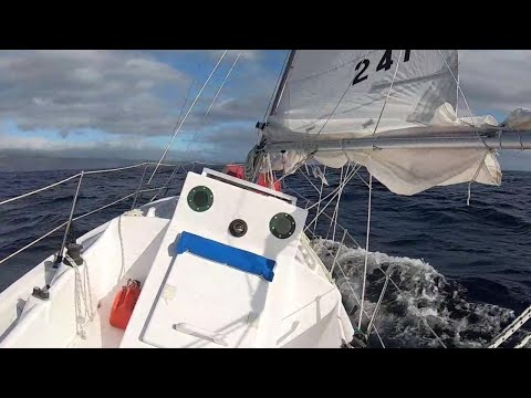 Ep 16, 1100Nm Solo Ocean Passage, Small Boat, Contessa 26, 2 Year Circumnavigation, PART 1