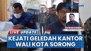 Dugaan Kasus Korupsi Pengadaan ATK 2017, Kejati Papua Barat Geledah Kantor Wali Kota Sorong