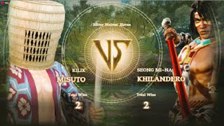 Soulcalibur 6 - My Characters - Misuto vs Khilandero