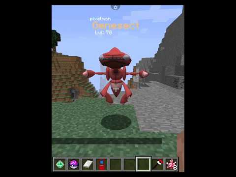 💥 New Pixelmon Discovered in MCPE! 😱🔥 #shorts