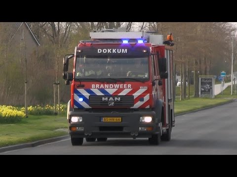 P1, Brandweer Dokkum [TS 02-4232] naar OMS brandmelding Dongeraheem Dokkum