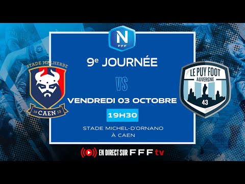 J9 I SM Caen vs Le Puy Foot en replay I National FFF 2025-2026