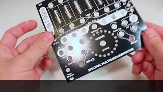 Video thumbnail for Faceplate swap (panel replacement) for 4ms Spectral Multiband Resonator (SMR) by 4ms Company
