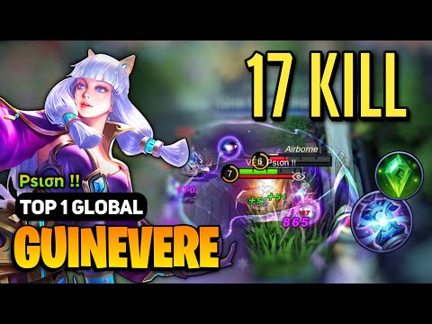 Guinevere Best Build 2023 [ Guinevere Top 1 Global Gameplay ] By Psισn !!- Mobile Legends