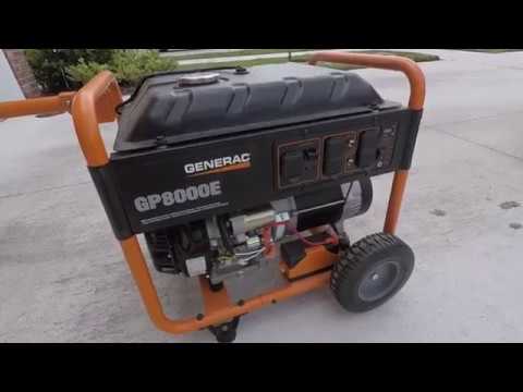 Generac Generator - GP8000E