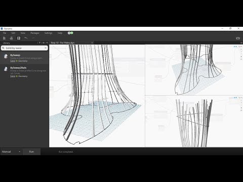 Snowflake Tower Using Dynamo - Step 12 Making the Vertical Louvers