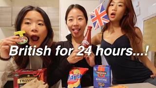 Download lagu EATING BRITISH FOODS FOR 24 HOURS...(and speaking LOL) mp3