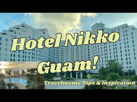 Hotel Nikko Guam Tour e avaliação! Jantar ao ar livre | Praia | Lindo pôr do sol | Quarto com vista para o mar!