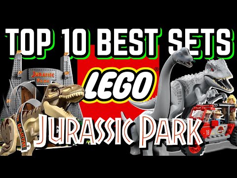 Top 10 BEST LEGO Jurassic Park/Jurassic World Sets of ALL TIME