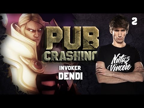 Pubs Crashing: Dendi on Invoker vol.2