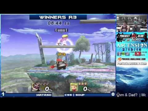 "Ascension 2/13/16" - Matasd (Wario) v. Soup (Lucas) - Winners R3