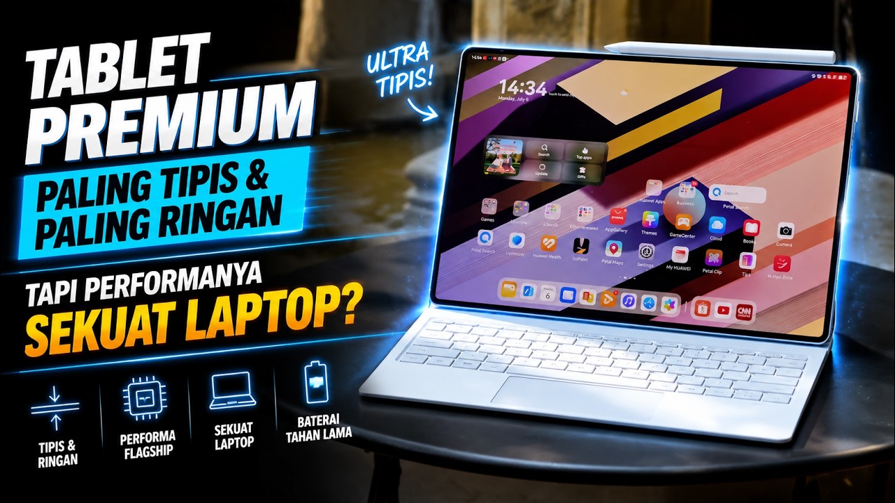 Jangan Beli Laptop Dulu sebelum Nonton Ini‼️ Karena Tablet Ini Malah Bikin Gue Betah Kerja