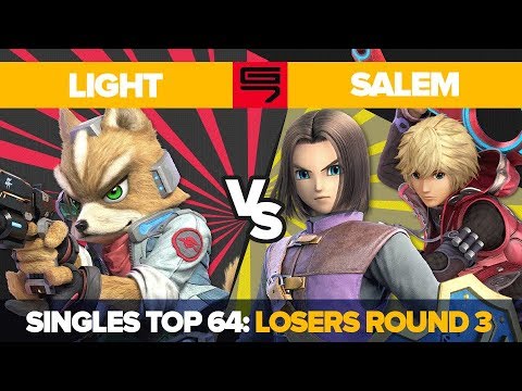 Light vs Salem - Ultimate Singles: Top 64 Losers Round 3 - Genesis 7 | Fox vs Shulk, Hero