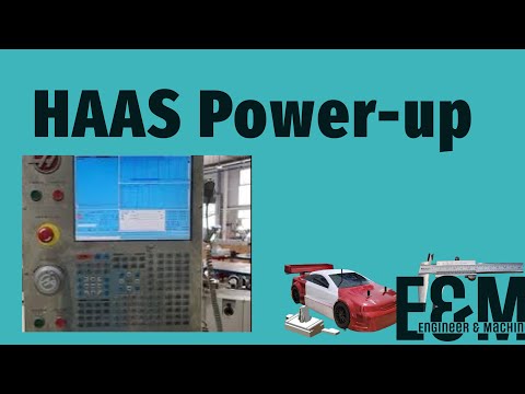 HAAS TL1 Startup Guide: Power Up Your Machine and Zero All Axes