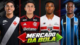 +19 TRANSFERÊNCIAS E ESPECULAÇÕES DO MERCADO DA BOLA DO FUTEBOL BRASILEIRO E EUROPEU