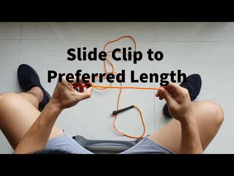 ENSAYO Product Feature: Jump Rope Adjustable Handle Length (How to Adjust Tutorial)