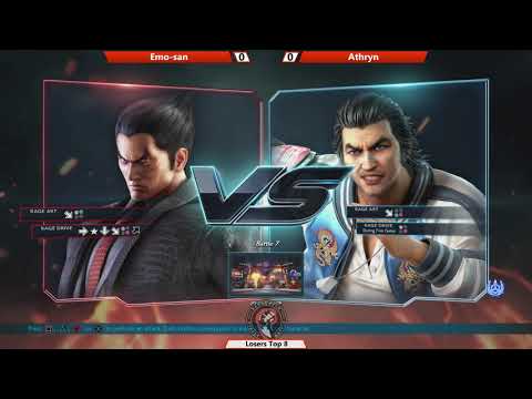 Tekken 7 Weekly #41 L8   Emo san VS Athryn