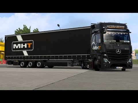 ETS2 (1.44 Open Beta) Mercedes Benz Actros 5 1848 Leipzig-Magdeburg
