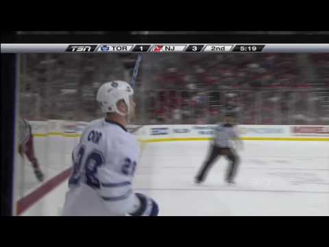 Colton Orr Breakaway Goal - Leafs 2 @ Devils 3 - Jan 29th 2010 (HD)
