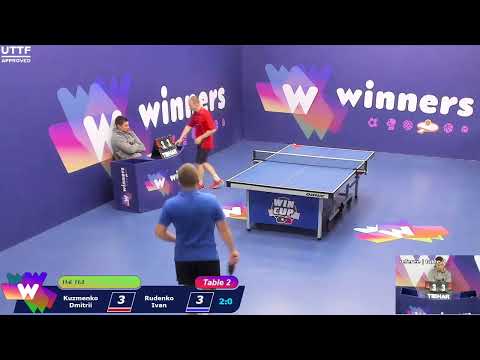 WINners CUP table 2  09.10  Kuzmenko Dmitrii - Rudenko Ivan 15:30