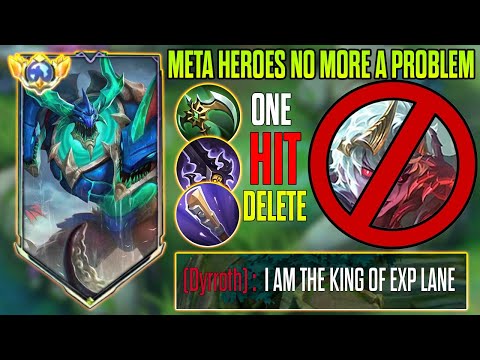 Thamuz Brutal EXP lane Build Gameplay - THAMUZ NEW  BUFFED BUILD 2025