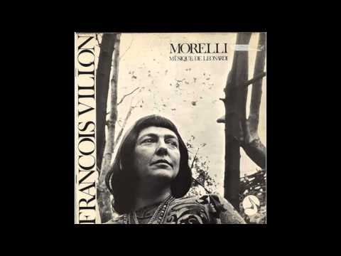 monique morelli chante francois villon (vynil) complet