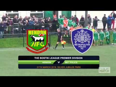 Hendon 2 v Met Police 0 - Mar 31, 2018