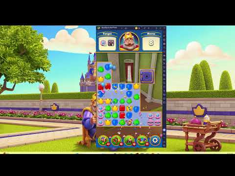 Royal Match Level 217 Living Room Walkthrough | Audio Talkthrough | F2P Tips