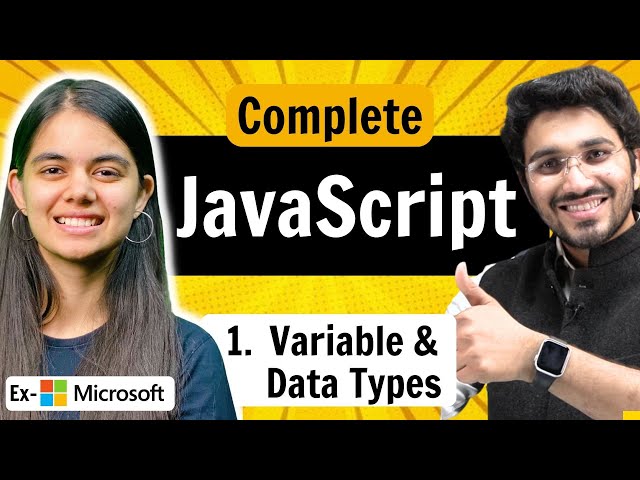  Variables & Data Types