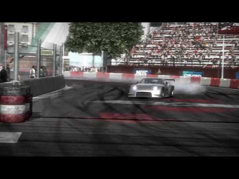 Need for Speed Shift: 370Z Drifitng Slow Motion - Keyboard Drifitng (720p HD)