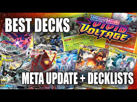 BEST Pokemon TCG Decks! (For Player Cup 3) - Meta Game Update Vivid Voltage