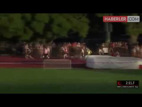 Koşu Yarışında Piste Dalan Hakem, Ortalığı Karıştırdı