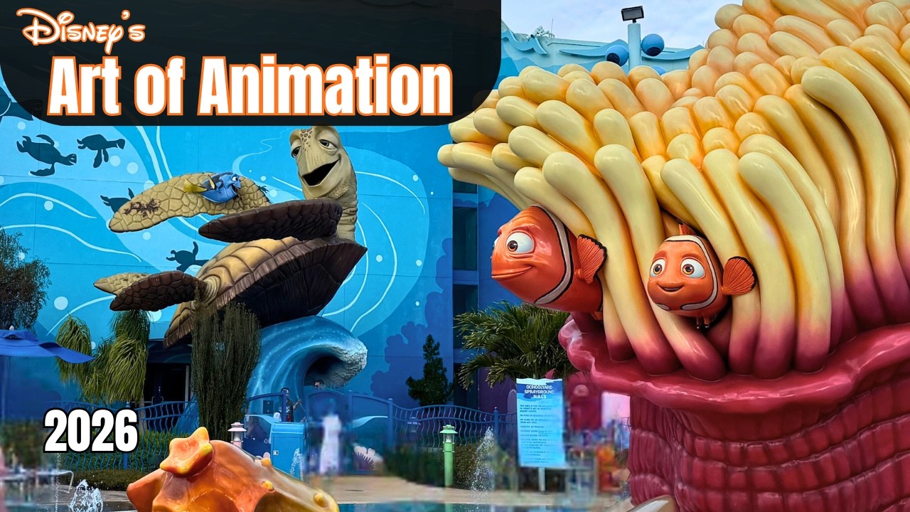 Disney’s Art of Animation Resort Tour 2026 | Full Disney World Hotel Walkthrough